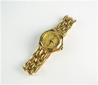 Lot 136 - A Lady's Cauny quartz wristwatch