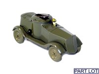 Lot 317 - 11x Vintage Tinplate Toys