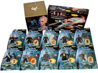 Lot 325 - Star Trek Enterprise, Diorama & 10 Figures