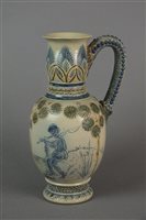 Lot 224 - A Martin Brothers stoneware jug