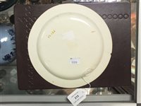 Lot 215 - Four Dutch decorated creamware plates, 18th century