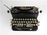 Lot 501 - An Imperial typewriter with QWERTY keyboard