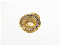 Lot 20 - A 9ct gold sporting fob