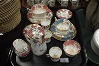 Lot 65 - A selection of Coalport batwing tea and coffeewares