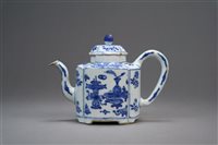 Lot 233 - A Chinese Blue and White Teapot