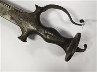Lot 157 - Indian Khanda sword
