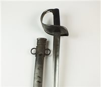 Lot 147 - A British 1885 pattern Cavalry Trooper's sword