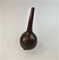 Lot 223 - An Ethiopian gourd container