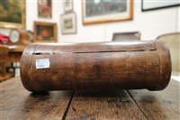 Lot 112 - A Tibetan hardwood low tea table, kang
