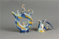 Lot 240 - Steve Woodhead (British, 1956) - teapot and jug