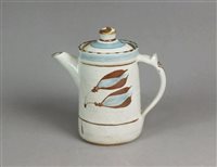 Lot 244 - A Danyami Aliyu studio pottery jug and cover