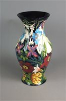 Lot 255 - A large Moorcroft vase in the 'Hidcote Manor' pattern