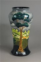 Lot 266 - A Moorcroft vase in the 'After the Storm' pattern