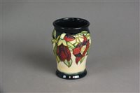 Lot 69 - A Moorcroft vase in the Kapok pattern