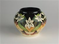 Lot 281 - A Moorcroft vase in the Scrambling Lily pattern