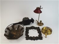 Lot 146 - A collection of metal wares