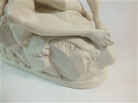 Lot 52 - A Minton parian group of Cain and Abel