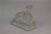 Lot 85 - A St Louis French glass Sphinx paperweight