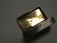 Lot 2 - Two Nathaniel Mills snuff boxes