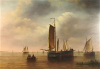 Lot 350 - R Cavalla, marine scene