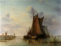 Lot 161 - R Cavalla, marine scene