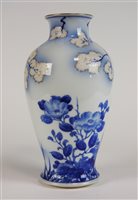 Lot 158 - A Japanese Fukagawa  porcelain vase