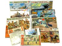 Lot 296 - Tamiya, Airfix, Fujimi and Hasegawa Plastic Kits