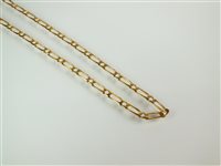 Lot 117 - A 9ct gold chain