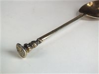 Lot 51 - A Charles I seal top spoon