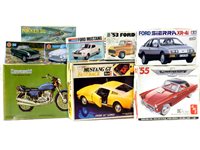 Lot 182 - Airfix, Tamiya, Monogram & Revell Vintage Plastic Kits