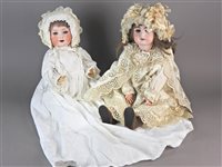 Lot 176 - Two Ernst Heubach dolls, early 20th century