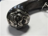 Lot 181 - A 40 bore flintlock hammer action pistol by G. Gill, Richmond