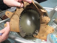 Lot 154 - Russian steel military helmet