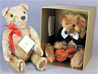 Lot 229 - A Dean's Rag Book club traditional style collectors' bear with Dean's Rag Book Musician Bear (2)