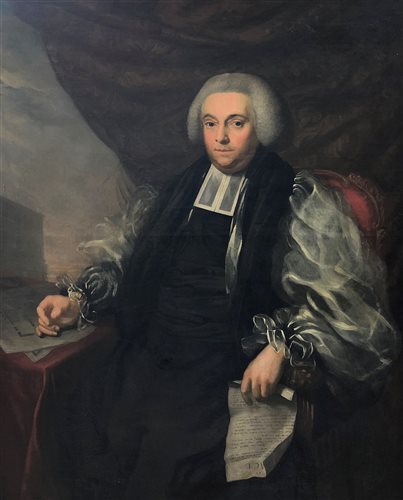 Lot 121 - British school, late 18th century, Portrait of Richard Woodward, oil on canvas