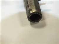 Lot 183 - A Belgian 9mm six-shot pinfire revolver