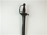 Lot 153 - An 18th century Continental Walloon-type sword