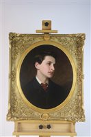 Lot 312 - Portrait of Frank Dicksee.
