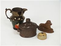 Lot 58 - A collection of 19th century English and European ceramics
