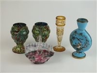 Lot 101 - Selection of assorted 19th century and early 20th century glassware