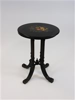 Lot 235 - A Victorian pietre dure centre table