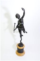 Lot 384 - A French bronze of Fortuna after Giambologna