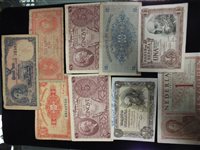 Lot 33 - Quantity of coins, badges and banknotes