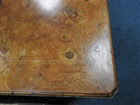 Lot 245 - A reproduction figured walnut bachelor's chest