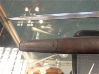 Lot 153 - An 1888 Lee Metford bayonet and scabbard