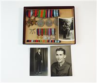 Lot 218 - World War II group of medals awarded to Capt. JKD 'Willie' Whaling, 6th Gurkha Rifles