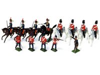 Lot 276 - Britains Pre-War cast toy soldiers