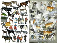 Lot 273 - Britains Home Farm Cast Figures