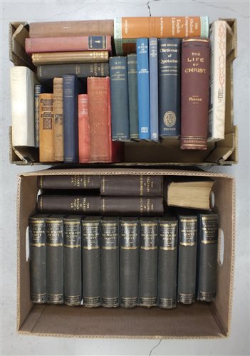 Lot 15 - LOCKHART, J G, Life of Sir Walter Scott, 10 volumes 1902-03, with other books