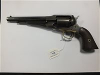 Lot 178 - A .44 calibre six-shot Remington New Model Army revolver